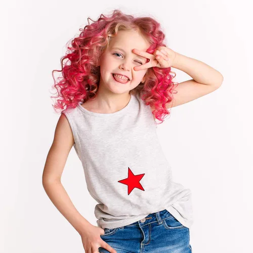Vista 6 de Desire Deluxe - Regalos para Niñas Tiza para Cabello 10 Bolígrafos Temporales No Tóxicos Fáciles de Lavar Tinte para Cabello