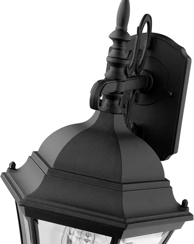 Vista 4 de Z-Lite 522M Wakefield - Aplique de pared con 1 luz de 24 pulgadas de alto con vidrio biselado transparente
