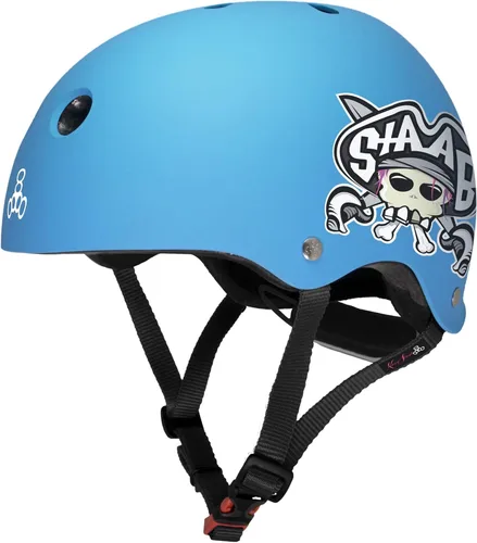 Vista 8 de Triple Eight Lil 8 Dual Certified Sweatsaver - Casco de patineta y bicicleta para niños