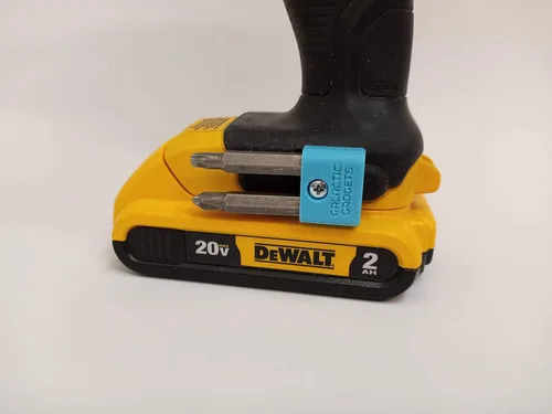 Vista 15 de Soporte magnético para brocas DEWALT 20V, Galactic Gadgets (negro)