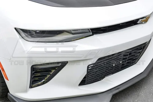 Vista 4 de Extreme Online Store Reemplazo para Chevrolet Camaro RS SS ZL1 2016 Placa EOS versión 2 Gancho de remolque para parachoques delantero, soporte
