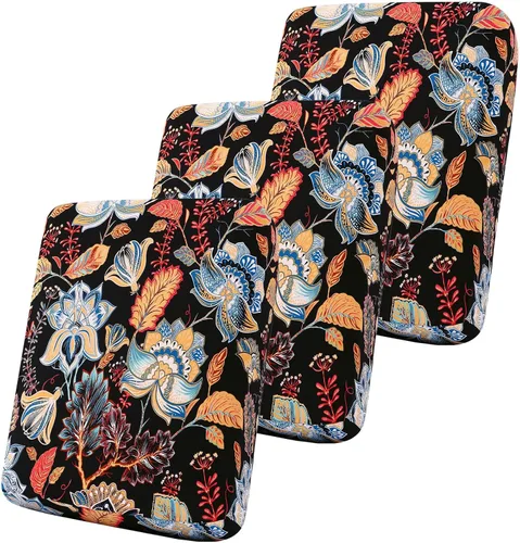 Vista 45 de Smiry Fundas de cojín de sofá estampadas, fundas elásticas suaves para sofá, fundas de sofá lavables antideslizantes, protector de muebles para Beige