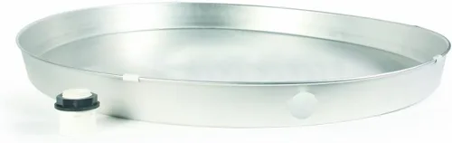 Vista 7 de Charola de drenaje para calentador de agua de aluminio Camco con guarnición de PVC., 20 - pulgadas