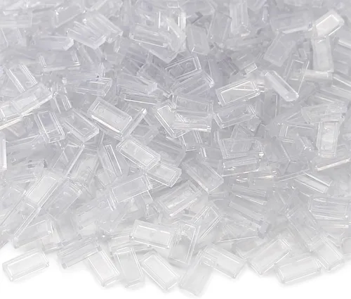 Vista 11 de 700 Piezas de Ladrillos Planos Multicolores 1×2, Bloques de Construcción a Granel para Superficies Lisas de Pared y Piso, Accesorios de Juguete