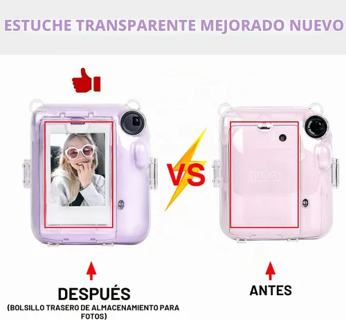 Vista 7 de Funda transparente Mini 12 para cámara de película instantánea