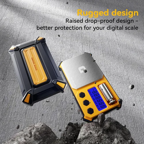 Vista 4 de GRAM PRES - Báscula digital de bolsillo de 10.58 oz x 0.00 oz de precisión, pequeña alta Precision Portable Scale Digital Weight Grams and Oz for