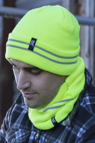 Vista 4 de Heat Holders - Gorra de punto reversible con aislamiento térmico para hombre, 3.4 tog, talla única