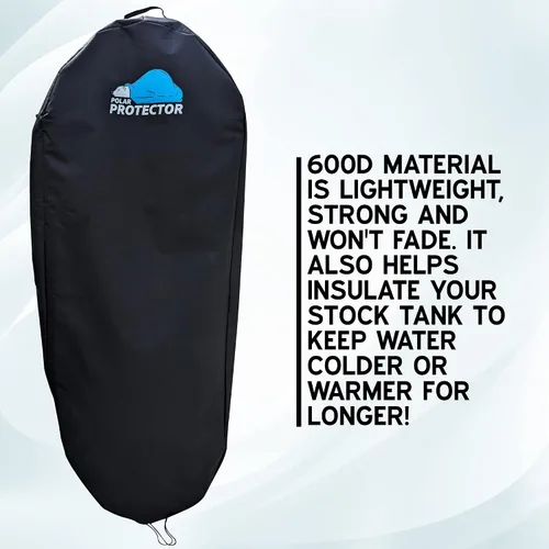 Vista 8 de Polar Protector - Cubierta de tanque de 2 x 2 x 4 pulgadas, terapia de agua helada, cubierta de agua fría para tanque galvanizado, impermeable, a