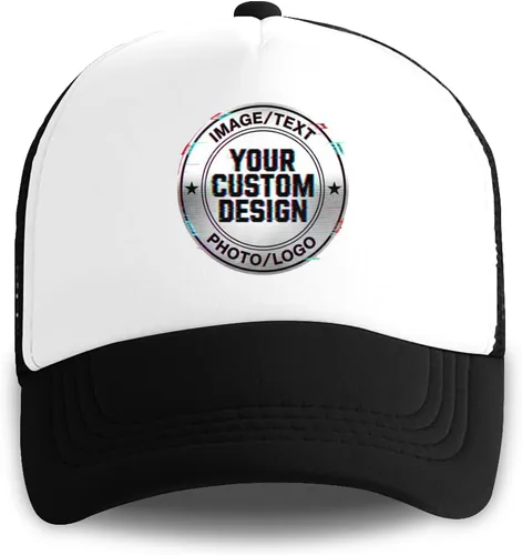 Vista 31 de Sombrero personalizado a granel Agregue su propio diseño aquí Sombreros personalizados Gorra de béisbol personalizada Hombres y mujeres