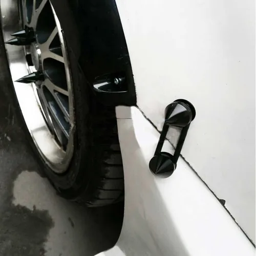Vista 5 de x xotic tech Spike JDM Style - Parachoques para maletero de coche, tapas de escotilla de liberación rápida (negro)