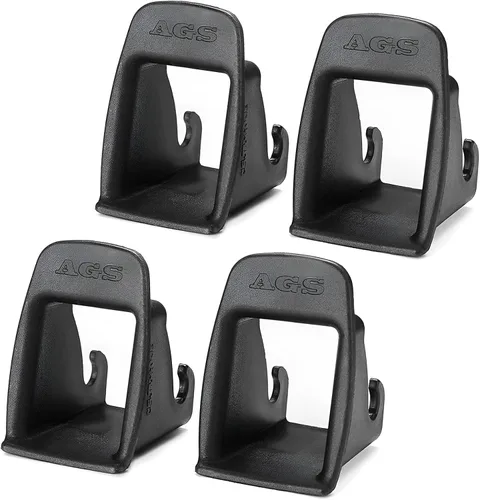 Vista 7 de 2 piezas de guía de enganche ISOFIX, conector de abrazadera de cinturón de asiento infantil para automóvil, guías localizadoras de abrazadera