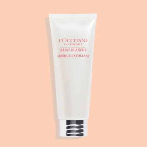 Vista 2 de L'OCCITANE Reine Blanche Máscara Exfoliante Reveladora Brillo 2.60 fl oz