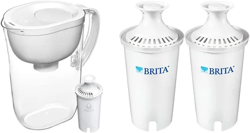 Vista 8 de Brita Jarra grande de filtro de agua + 2 filtros de repuesto estándar
