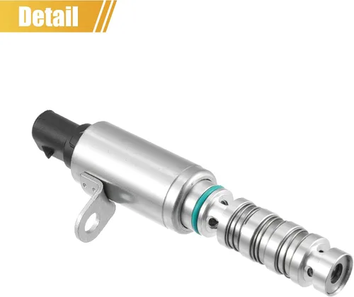 Vista 3 de X AUTOHAUX Válvula de distribución de válvula variable VVT Válvula de control de aceite para Hyundai para Kia 2012-2016 Motor Árbol de levas Válvula