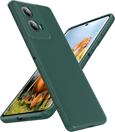 Vista 70 de LeYi Funda para Motorola Moto G Play 4G 2024: Funda para Moto G Play 4G 2024 con funda delgada y antiarañazos, silicona líquida a prueba de golpes