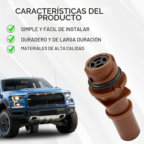 Vista 4 de Válvula PCV EV281 para Ford F-150, E-150, E-250, Crown Victoria, Lincoln 2007-2014 Válvula PCV de escape positivo válvulas de ventilación del cárter