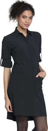 Vista 4 de Infinity 40 Lab Coat for Women With 2 Pockets and Back Princess Seams -1401A