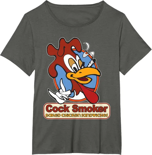 Vista 57 de Kevin Smith Jay & Silent Bob Reboot Cock Smoker Logo Dark Camiseta, Negro