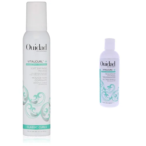 Vista 8 de OUIDAD Vitalcurl+ Soft Defining Mousse, 5.7 oz.