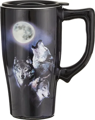 Vista 5 de Spoontiques - Tazas de viaje de cerámica - Taza de la Fuerza Aérea - Bebidas calientes o frías - Regalo para los amantes del café