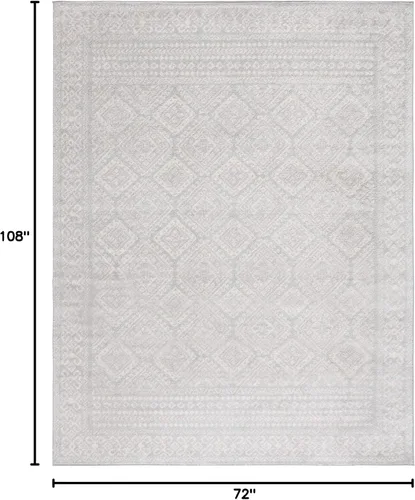 Vista 207 de Safavieh - Alfombra decorativa de la colección Tulum, modelo TUL264F, estilo marroquí, bohemio y desgastado, no suelta pelusa, para sala, vestíbulo