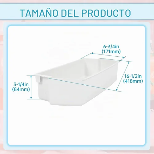 Vista 4 de Kojem 2187172 WP2187172 - Estante para puerta de refrigerador compatible con la mayoría 1 pieza