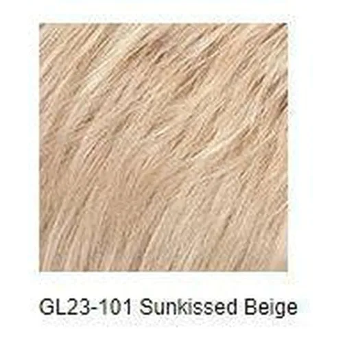 Vista 5 de Stepping Out Gorra de color GL 23-101 SUN-KISSED BEIGE - Pelucas Gabor de 12 pulgadas de largo con flequillo ligeramente en ángulo, corte romo