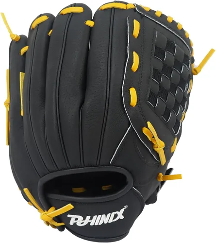 Vista 3 de PHINIX Guantes de béisbol juveniles de piel de cerdo múltiples estilos de 11 a 12 pulgadas
