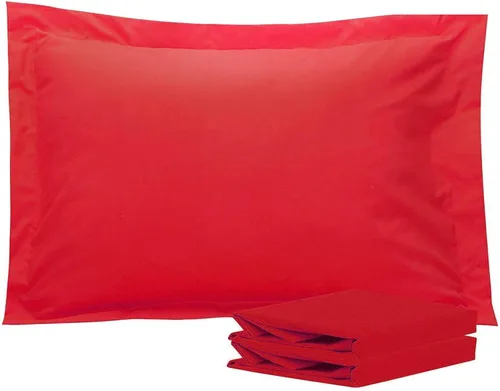 Vista 85 de NTBAY Fundas de almohada estándar, paquete de 2 fundas de almohada de microfibra cepillada de 20 x 26 pulgadas, súper suaves y acogedoras