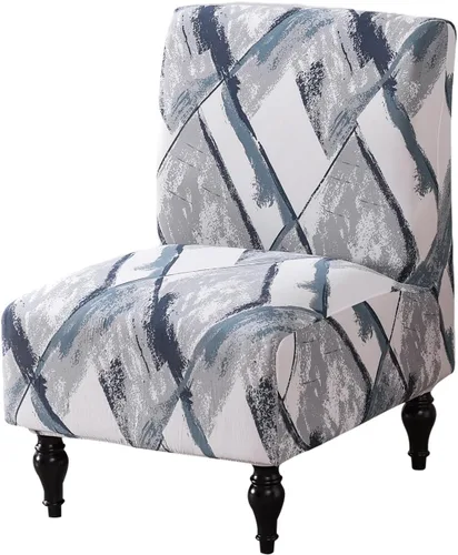 Vista 25 de Funda para Silla Sin Brazos Eco-Ancheng Desmontable Fundas para Sillas Decorativas Sin Brazos Lavables Funda para Silla Deslizante Sin Brazos Funda