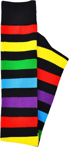 Vista 2 de Sock House Co. Calcetines altos hasta el muslo Medias por encima de la rodilla Se adapta a tallas de zapato 4-10 (señoras)