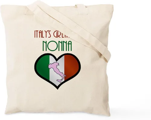 Vista 3 de CafePress Positano, Italia Tote Bag Bolsa de compras de lona beige reutilizable, Caqui, S
