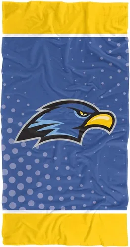 Vista 218 de LOGOVISION Manta Abilene Christian University, 30x60 Logo Dots CottonFront/PolyBackBeachTowel