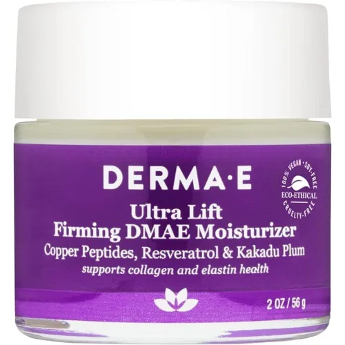 Vista 2 de Derma E Firm + lift, DMAE Hidratante Ácido Alfa Lipoico y C-Ester, 2oz (Paquete de 4)