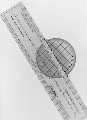 Vista 7 de Crystal Pilot Plotter giratorio XP1 para planificación de vuelo VFR (XP1 + Guía de referencia Metar)