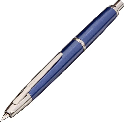 Vista 7 de Pilot Pluma estilográfica Decimo sin tapa, cuerpo negro, punta M (FCT-15SR-B-M)