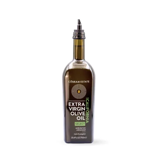 Vista 7 de Aceite de oliva virgen extra Cobram Estate California Select, prensado en frío por primera vez, sin OGM, apto para dieta keto, alto