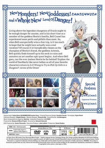 Vista 3 de Is It Wrong To Pick Up Girls In A Dungeon Arrow Of the Orion