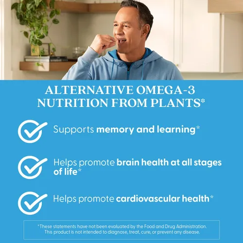 Vista 6 de Doctor's Best DHA vegetariano de algas, sin OMG, vegano, sin gluten, 200 mg, 60