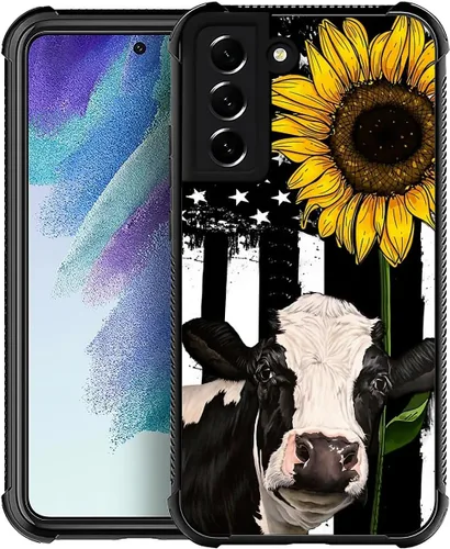 Vista 22 de Funda compatible con Samsung Galaxy S22, diseño de elefantes africanos, diseño increíble a prueba de golpes, antiarañazos, carcasa trasera