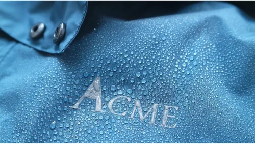 Vista 6 de Acme Projects Chaqueta impermeable 100% impermeable, transpirable, con costuras selladas, 393.701in105.82oz, cremalleras YKK, Burgundy, 38