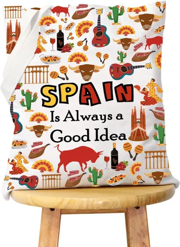 Vista 7 de WCGXKO España amante regalo viaje a España regalo España es siempre una buena idea cremallera bolsa cosméticos bolsa, España, Cremallera