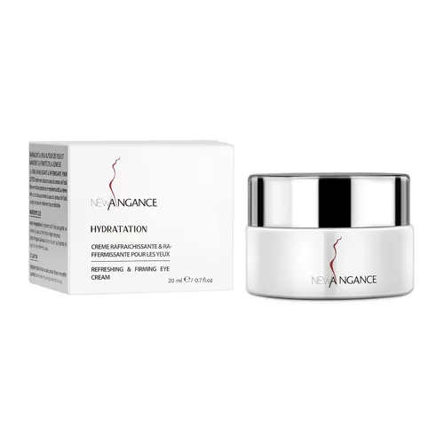 Vista 2 de Crema de ojos refrescante y reafirmante que hidrata la piel tierna del contorno de ojos, reduce las bolsas de ojos, patas de gallo líneas finas, 0.7