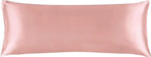 Vista 31 de BEDELITE Funda de almohada de satén para cabello y piel, súper suave y refrescante similar a las fundas de almohada de seda, paquete de 2 con cierre