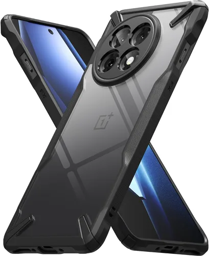 Vista 12 de Ringke Fusion-X [Recortes precisos para lentes de cámara] Compatible con OnePlus 12, parachoques aumentado, parte trasera dura, resistente, funda