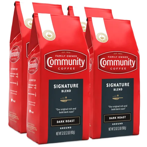 Vista 11 de Community Coffee 100% Colombia, café molido tostado medio oscuro, 12 onzas (paquete de 1)