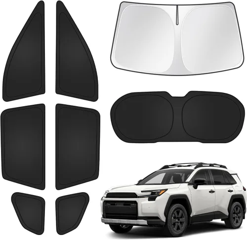 Vista 95 de T TGBROS Parasol para parabrisas para BMW X1 F48 2016 2017 2018 2019 2020 2021 2022 para ventana de automóvil, con bloqueo UV grueso y opaca