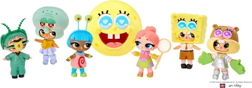 Vista 4 de LOL Surprise ama Bob Esponja Tots - Juego sobre la marcha, 7 Sorpresas totales - Colecciona los 6!