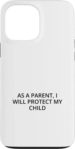 Vista 23 de As a parent, I will protect my child Case for iPhone 16