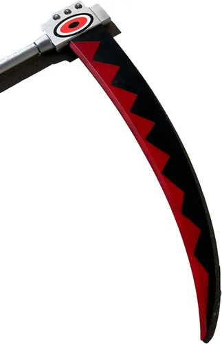 Vista 4 de Espada de anime de espuma de 70 pulgadas, espada de guadaña Maka Albarn para Halloween y cosplay